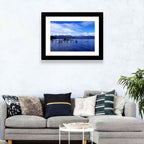 Nahuel Huapi Lake with Wooden Pilings Wall Art