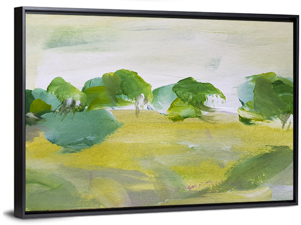 Rural Fields Abstract Wall Art