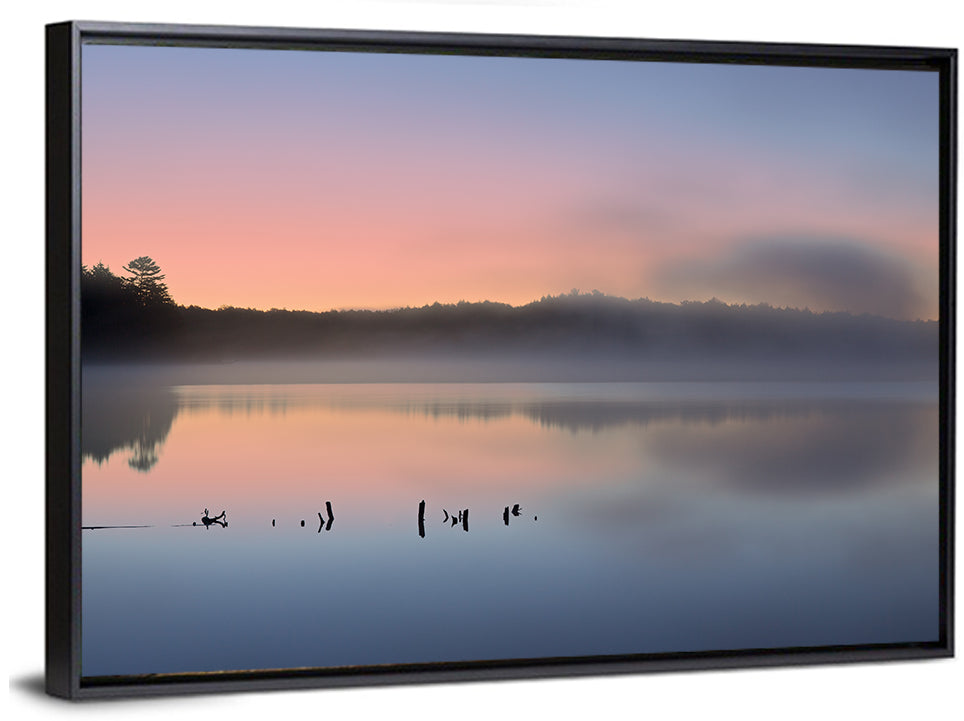 Pete's Lake at Dawn Wall Art