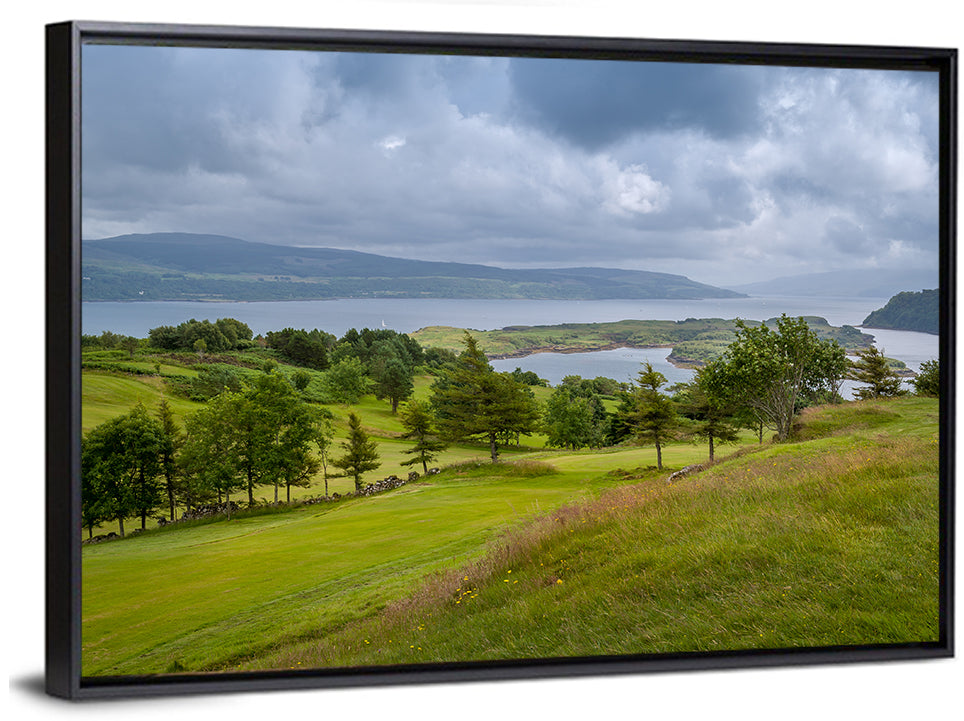 Tobermory Bay Coastal Hill Wall Art