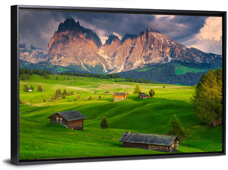Alpe Di Siusi Meadow, Castelrotto Wall Art