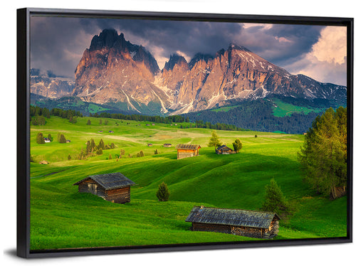Alpe Di Siusi Meadow, Castelrotto Wall Art