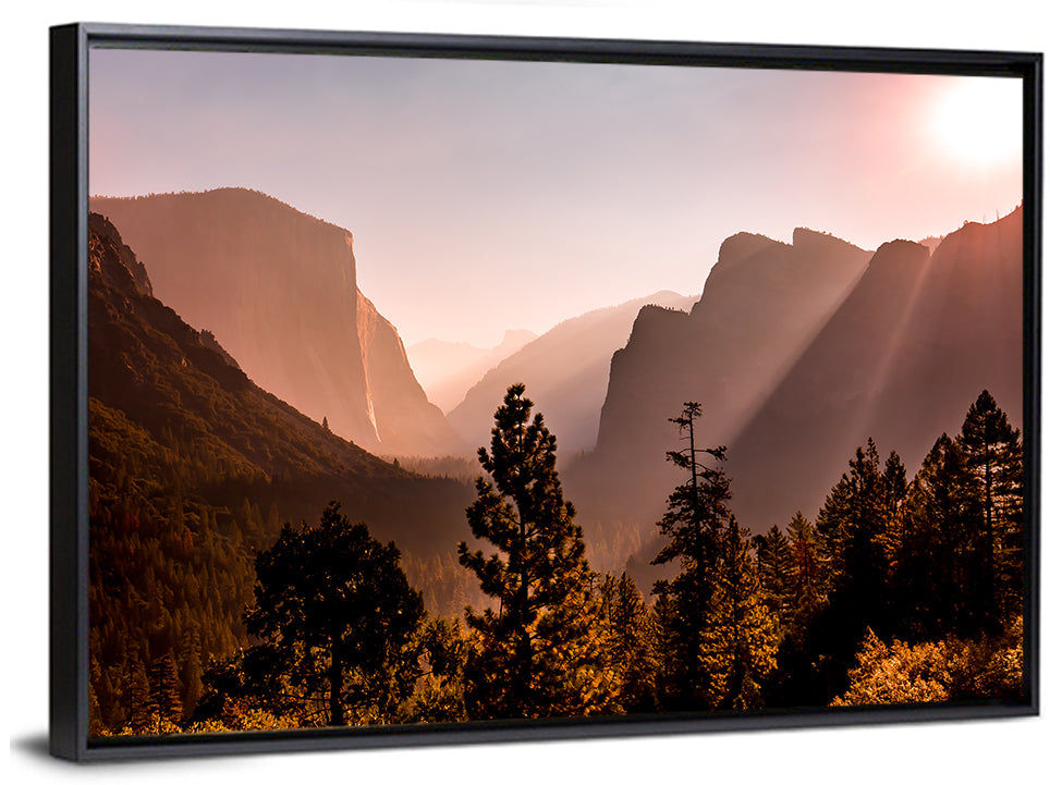 El Capitan Sunrise Wall Art