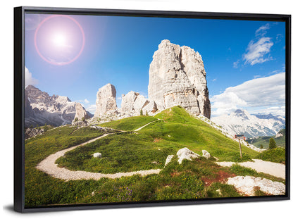 Cinque Torri Trail Wall Art