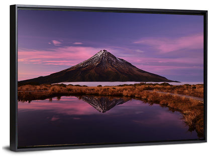 Mount Taranaki Reflection Wall Art