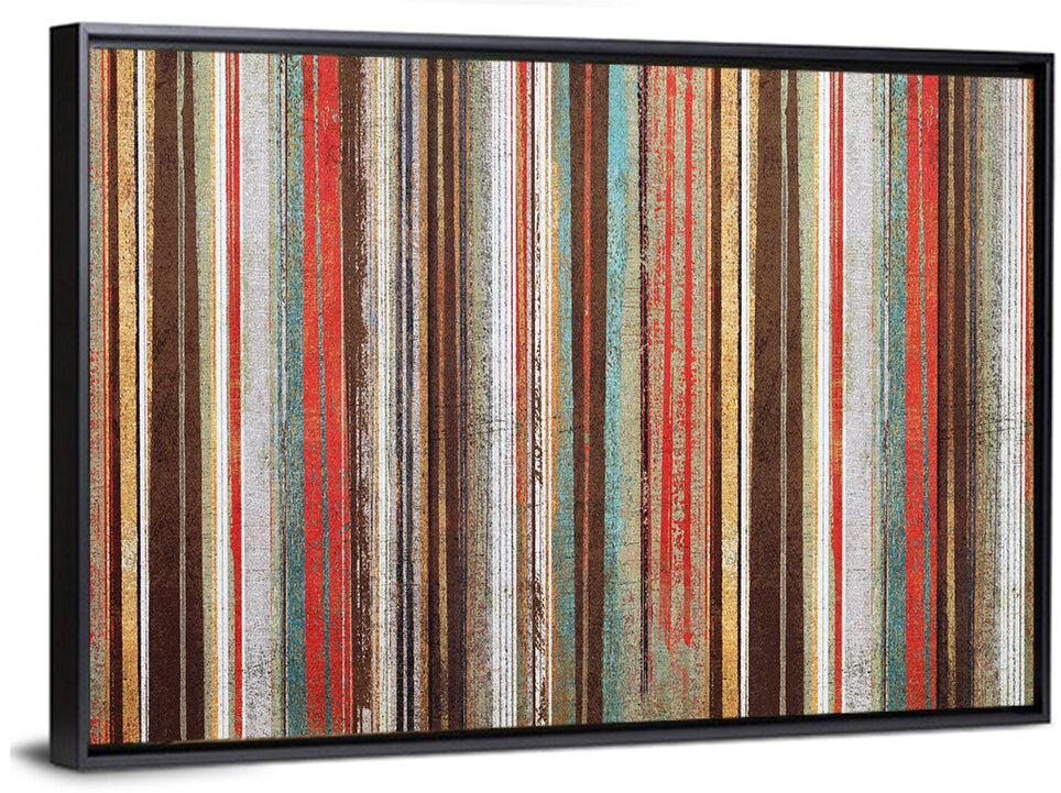 Layered Stripes Wall Art