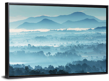 Misty Guatemalan Mountains Wall Art