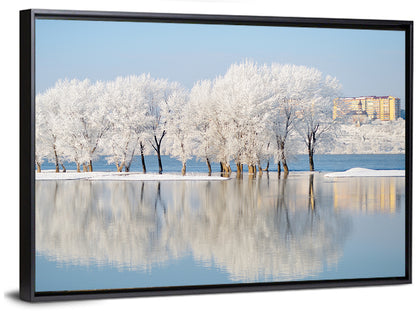 Winter Lake Wall Art