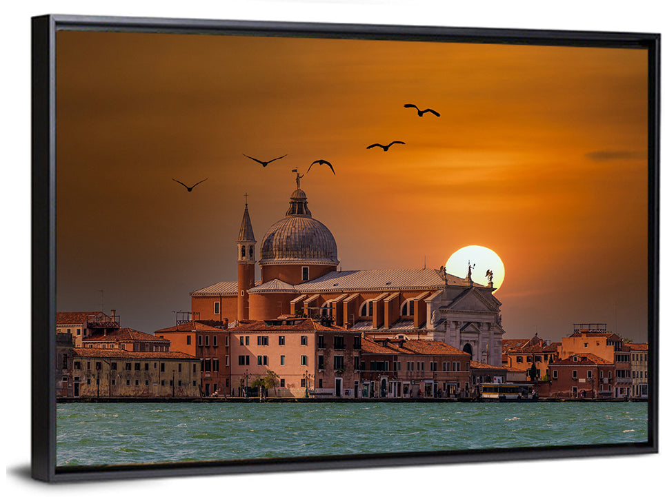 San Giorgio Maggiore at Sunset Wall Art