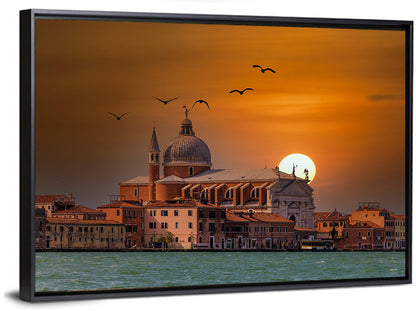 San Giorgio Maggiore at Sunset Wall Art