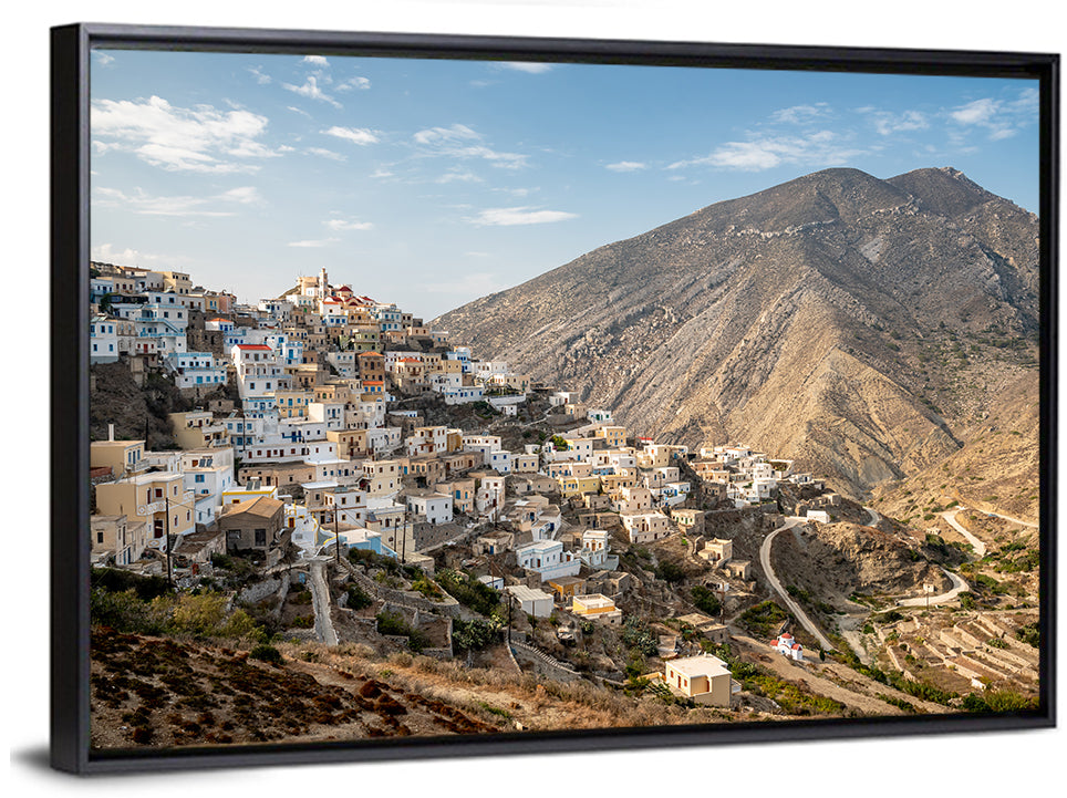 Olympos Village, Karpathos Greece Wall Art