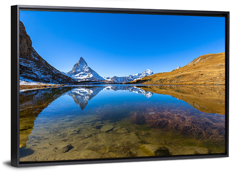 Matterhorn Reflected in Riffelsee Wall Art