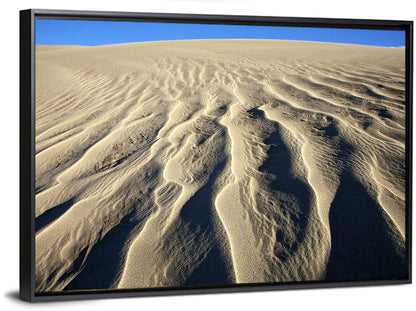Endless Rippled Sand Dunes Wall Art
