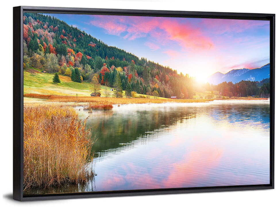 Wagenbruchsee Golden Hour Wall Art