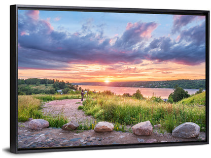 Mount Levitan Sunset Wall Art