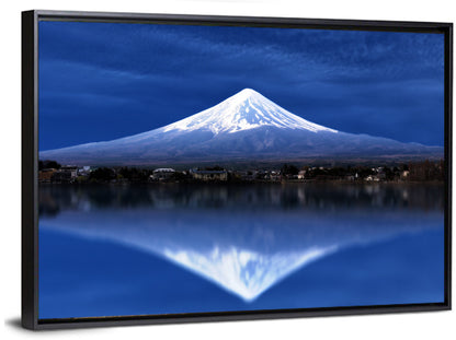 Mount Fuji Reflected on Lake Kawaguchiko Wall Art