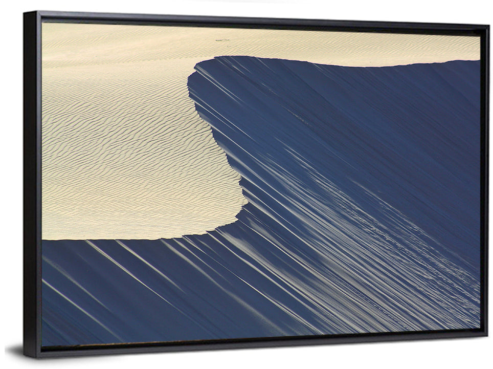 Minimalist Sand Dunes in Late Light Wall Art