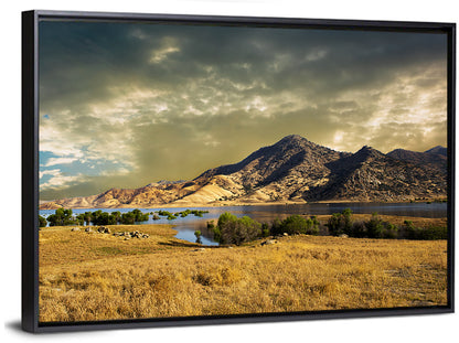 Lake Kaweah at Golden Hour Wall Art