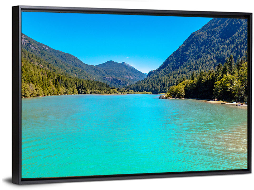 Diablo Lake Turquoise View Wall Art