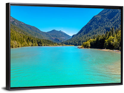 Diablo Lake Turquoise View Wall Art