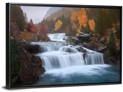 Huesca Cascading Waterfalls Wall Art