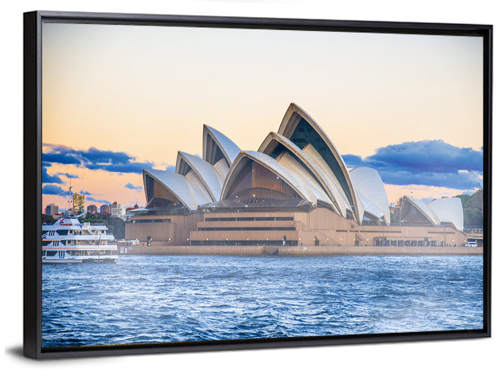 Sydney Opera House at Dusk Wall Art