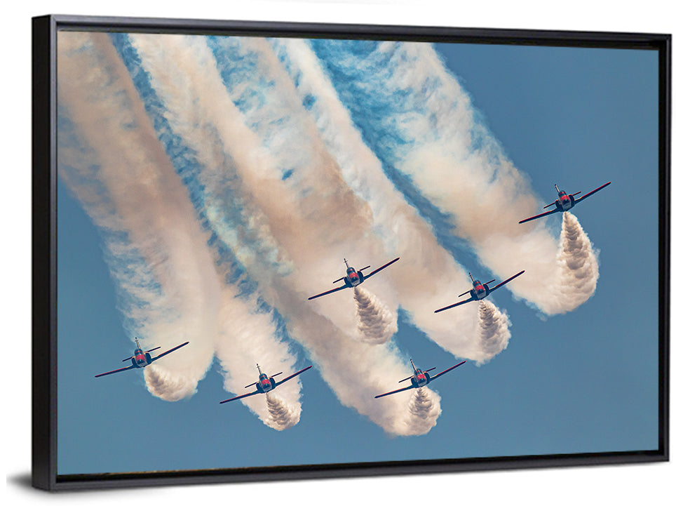 Patrulla Aguila Casa C-101 V Formation Wall Art