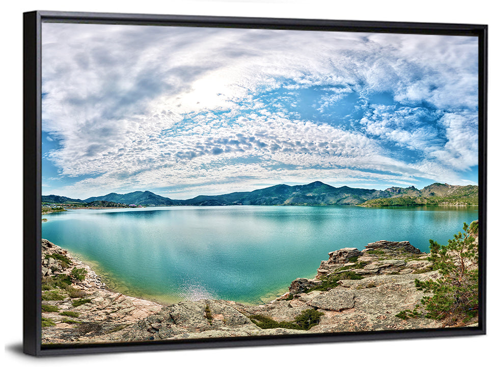 Lake Kivu Shoreline Wall Art