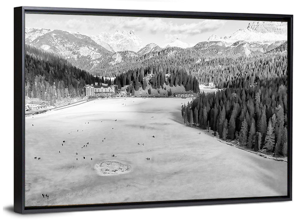 Dolomites at Lago Di Misurina Wall Art