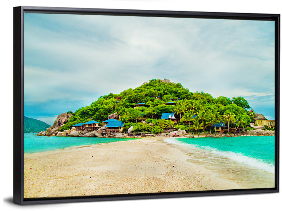 Koh Nang Yuan Sandbar Island Beach Wall Art