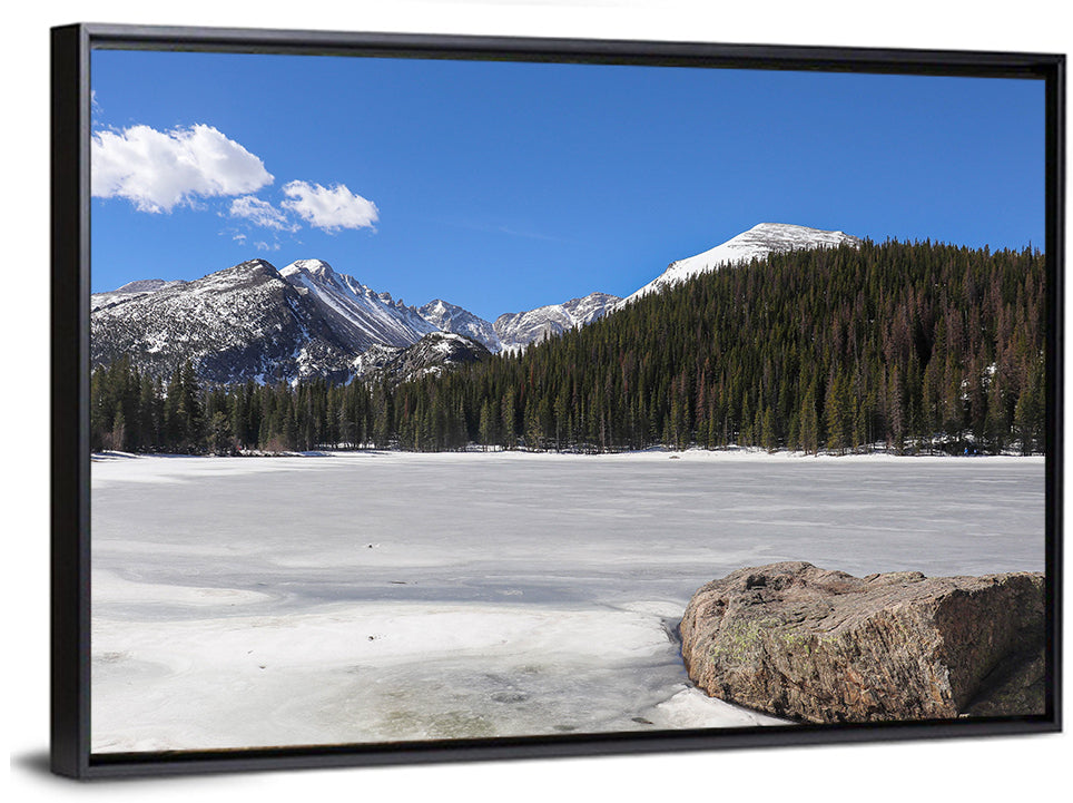 Bear Lake Winter View Wall Art