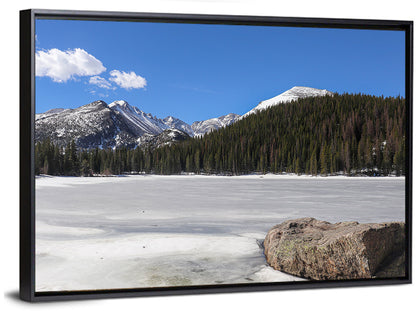 Bear Lake Winter View Wall Art