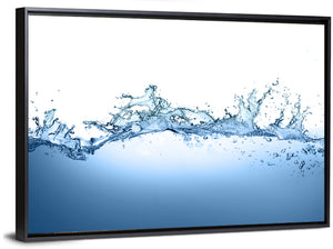 Fresh Water Splash Wall Art