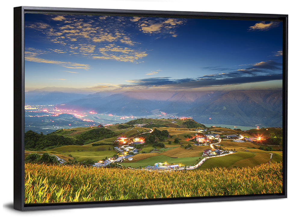 Sixty Stone Mountain Nightscape Wall Art