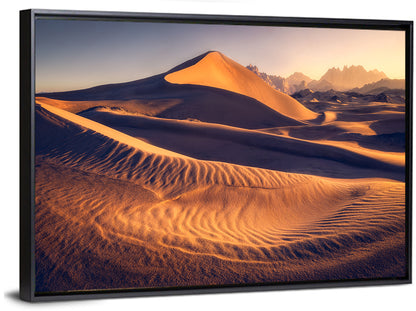 Tabuk Golden Hour Dunes Wall Art
