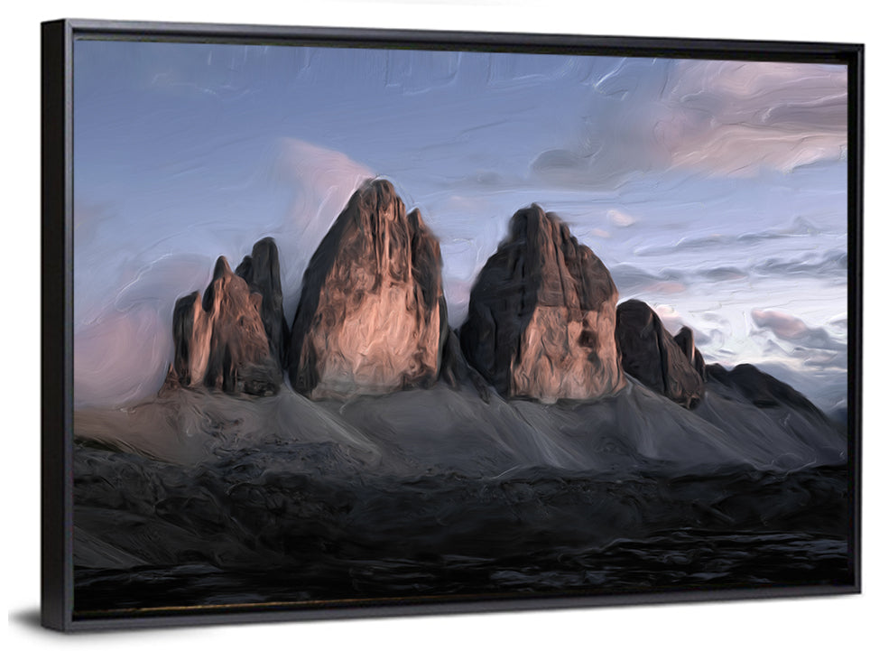 Tre Cime at Dusk Wall Art