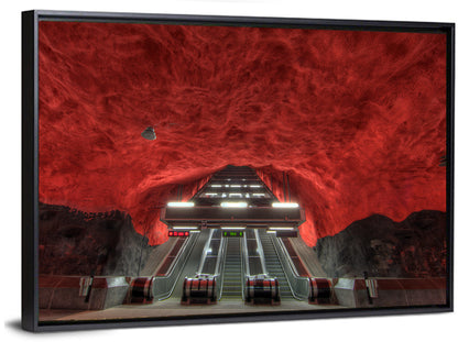 Solna Centrum Metro Station Wall Art