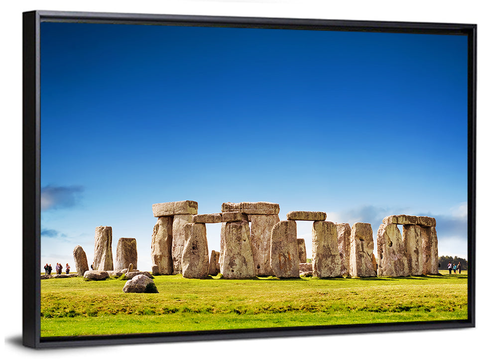 Stonehenge Under Blue Sky Wall Art