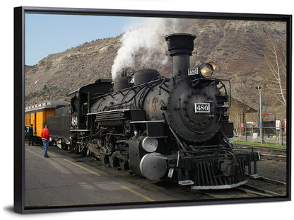 Durango Steam Locomotive No. 480 Wall Art