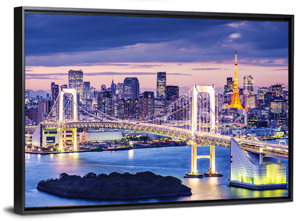 Rainbow Bridge Tokyo Wall Art