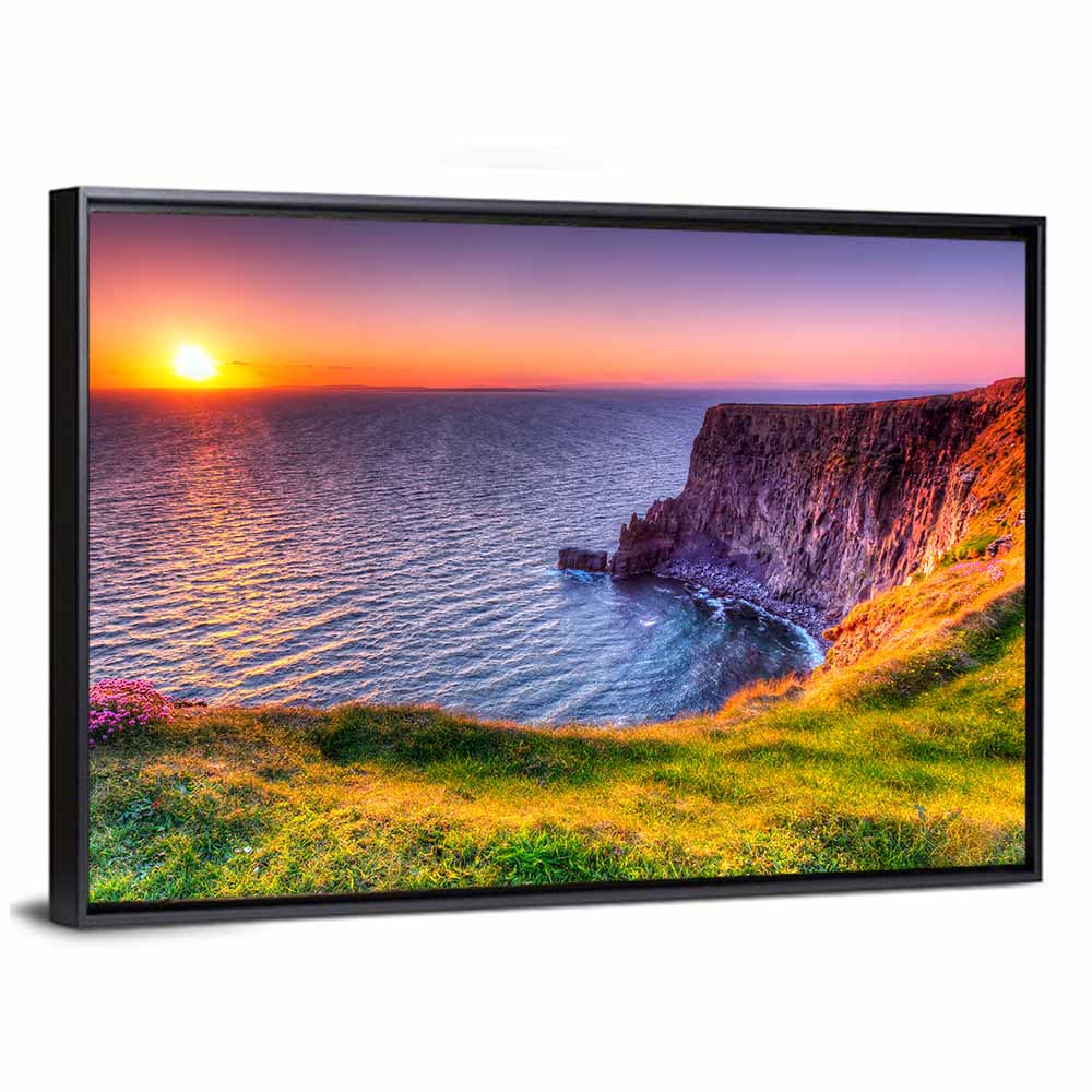 Cliffs of Moher at Sunset Wall Art