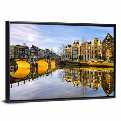Amsterdam Morning Canal Wall Art