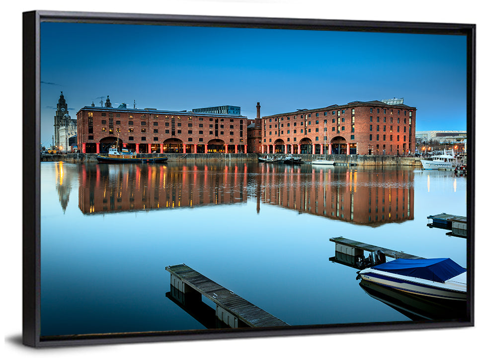 Royal Albert Dock Reflections, Liverpool Wall Art