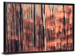 Dense Forest Abstract Wall Art