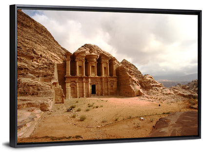 The Monastery of Petra, Jordan Wall Art
