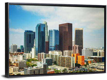 Downtown Los Angeles Skyline Cityscape Wall Art