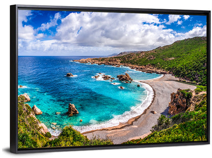 Cala Spinosa Cove, Sardinia Wall Art