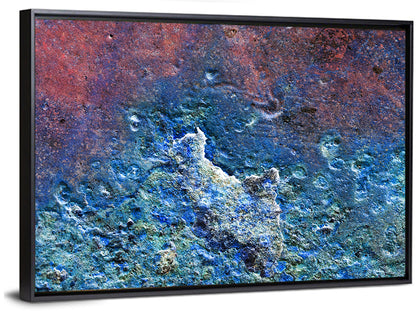 Weathered Metal Abstract Wall Art