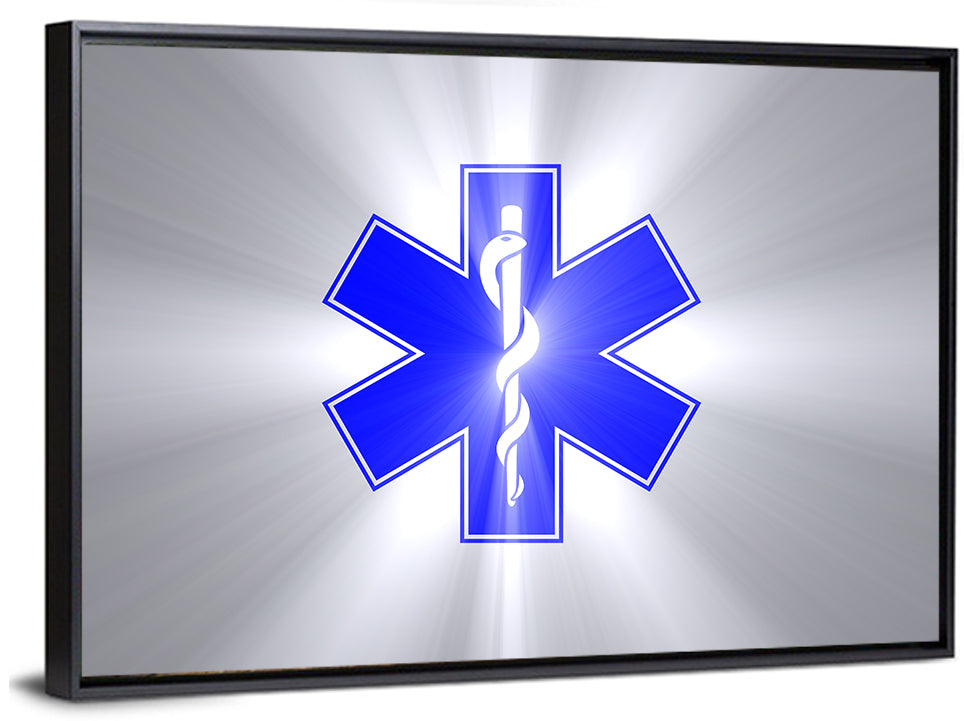 Emergency Medical Technician Symbol Wall Art