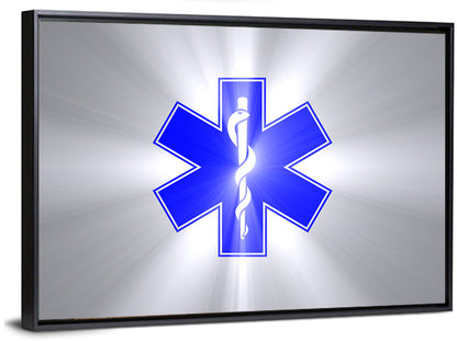 Emergency Medical Technician Symbol Wall Art